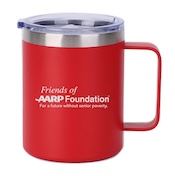 AARP Foundation travel mug